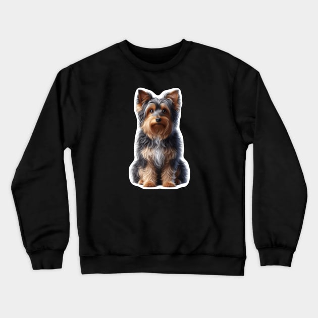 Australian Terrier Crewneck Sweatshirt by millersye